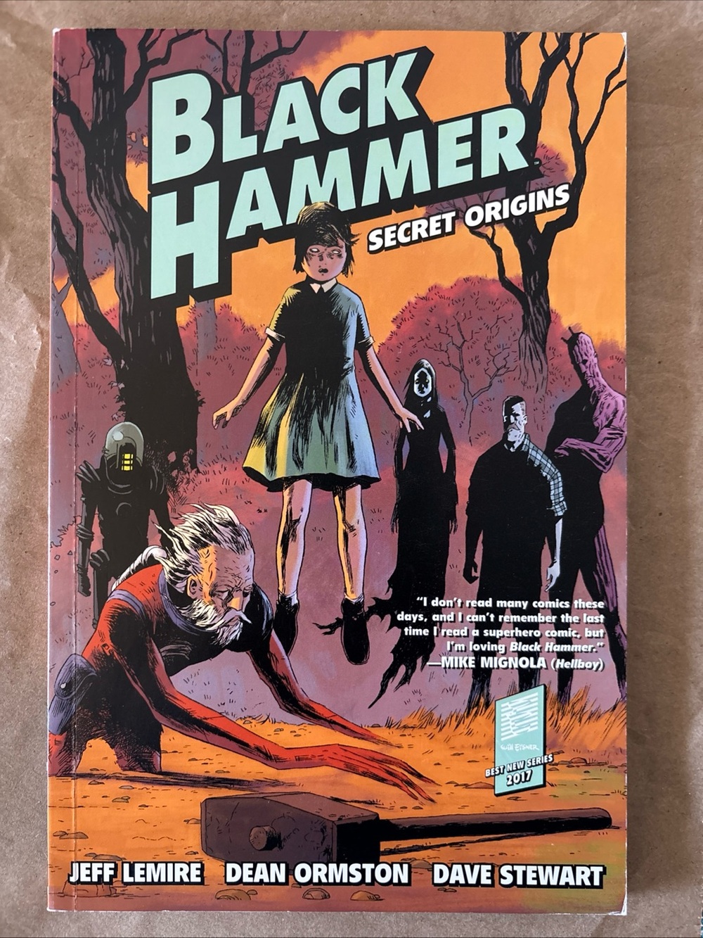 Black Hammer Vol 1 Secret Origins Jeff Lemire Dark Horse Graphic Novel Book